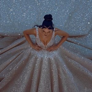 Glamorous Sparkly Wedding Dress